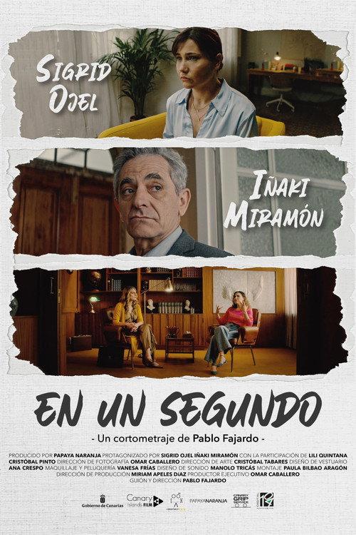 En un Segundo  official movie poster