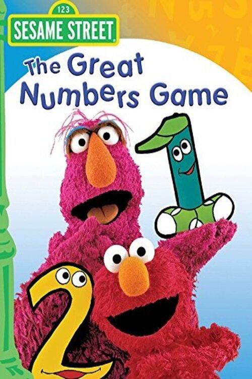 Sesame Street: The Great Numbers Game 1998 official movie poster