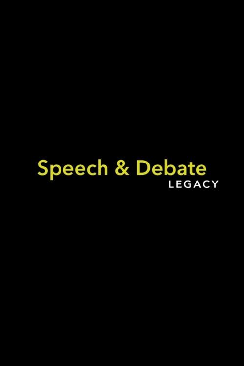 Speech & Debate: Legacy 2021 official movie poster