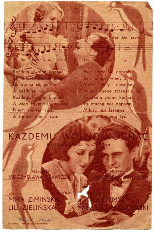 Anybody Can Love 1933 official movie poster