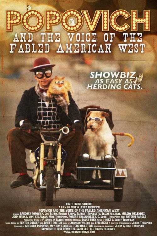 Popovich and the Voice of the Fabled American West 2014 official movie poster