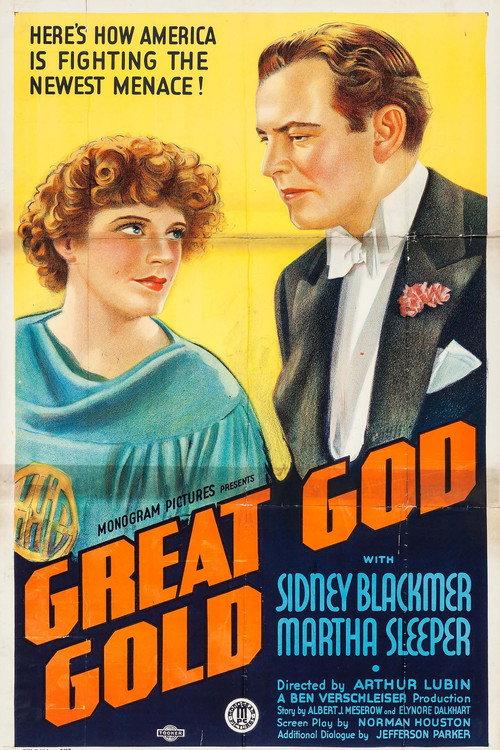 Great God Gold 1935 official movie poster