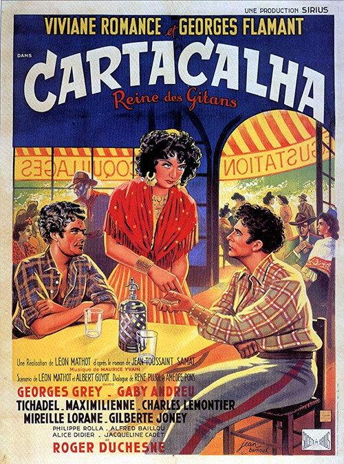 Cartacalha, reine des gitans 1942 official movie poster