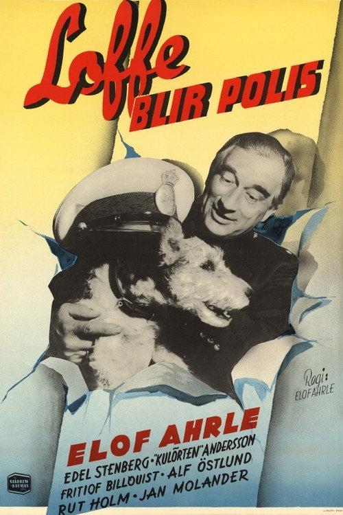 Loffe blir polis 1950 official movie poster