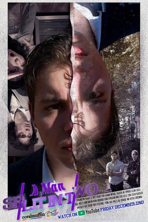 A Man Split in Two 2023 official movie poster
