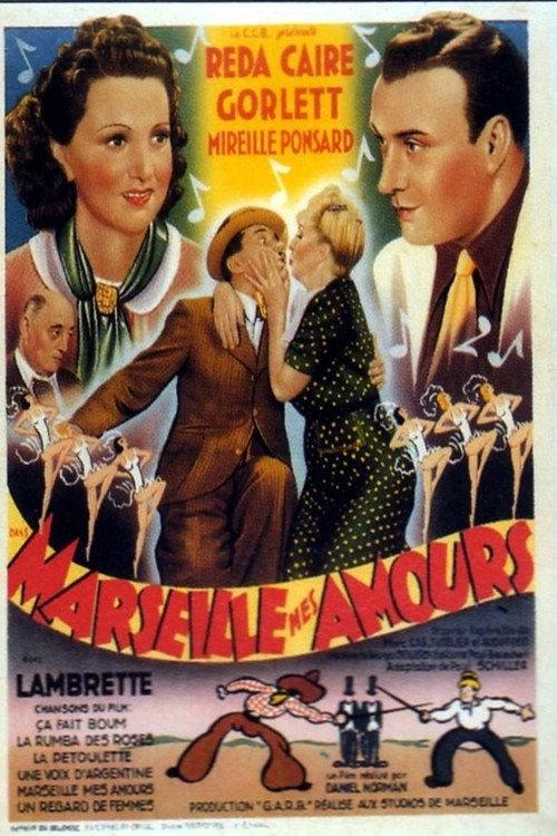 Marseille mes amours 1940 official movie poster