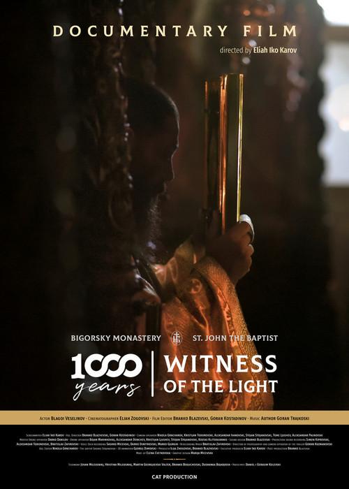 1000 Years - Witness of the Light 2022 official movie poster