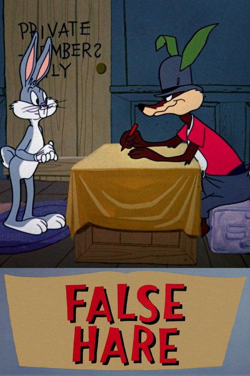 False Hare 1964 official movie poster