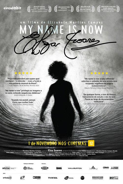 My Name Is Now, Elza Soares 2014 official movie poster