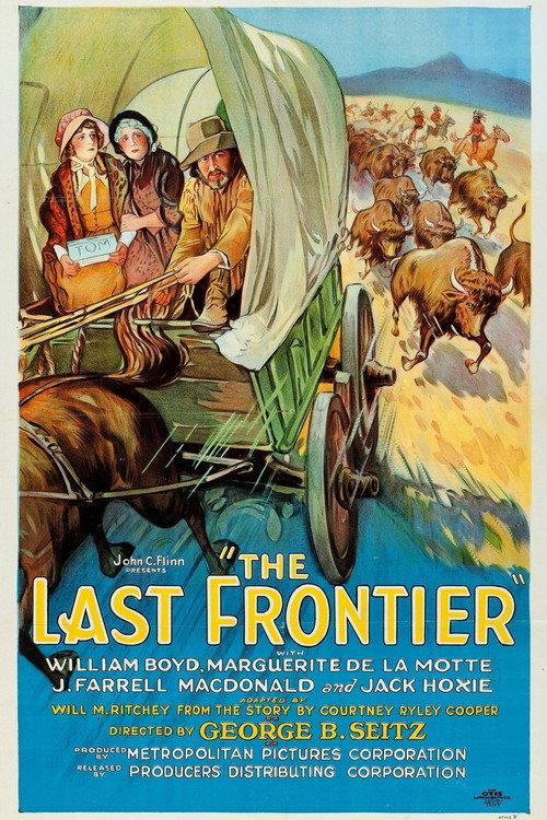 The Last Frontier 1926 official movie poster