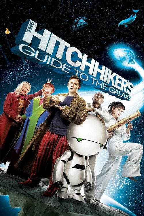 The Hitchhiker's Guide to the Galaxy 2005 official movie poster