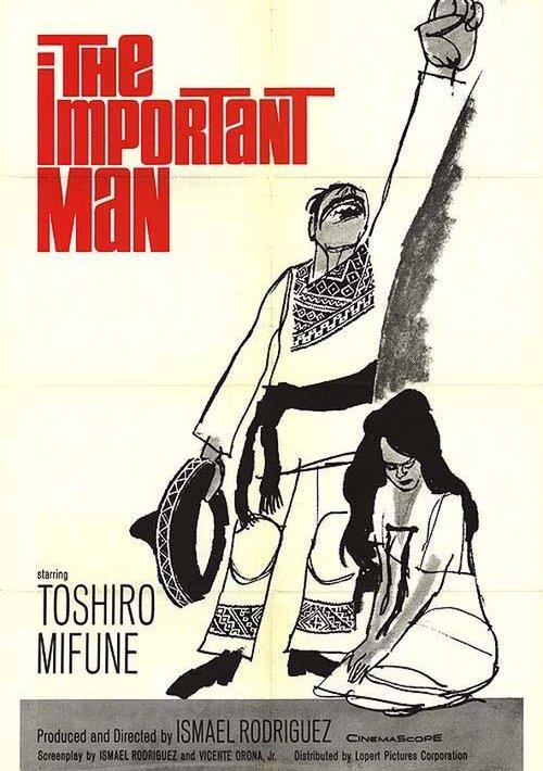 The Important Man 1961 official movie poster