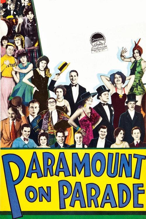 Paramount on Parade 1930 official movie poster