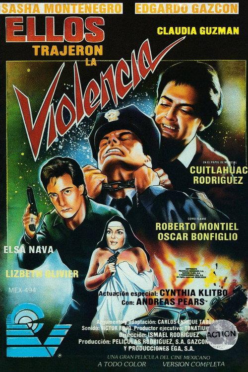 Ellos trajeron la violencia 1990 official movie poster