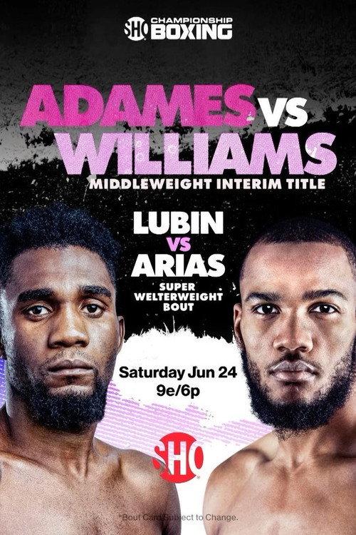Carlos Adames vs. Julian Williams 2023 official movie poster