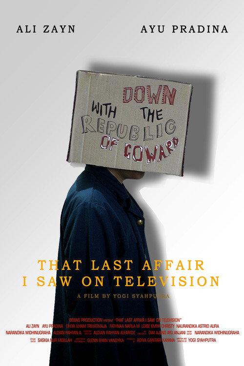 That Last Affair I Saw on Television 2019 official movie poster