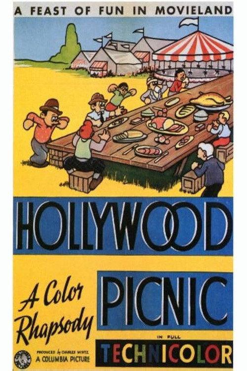 Hollywood Picnic 1937 official movie poster