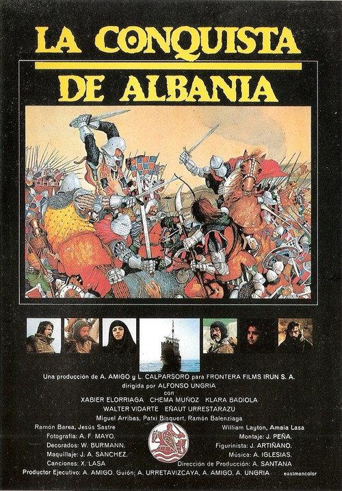 La conquista de Albania 1983 official movie poster