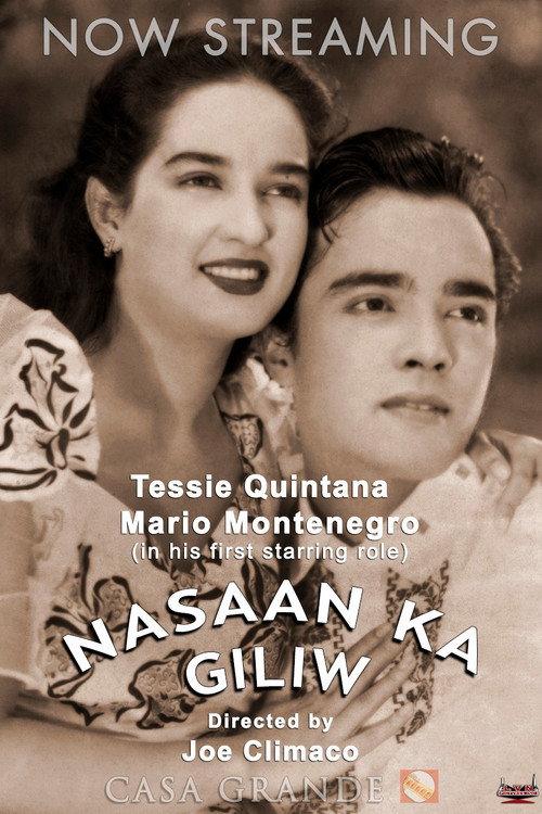Nasaan Ka Giliw? 1951 official movie poster