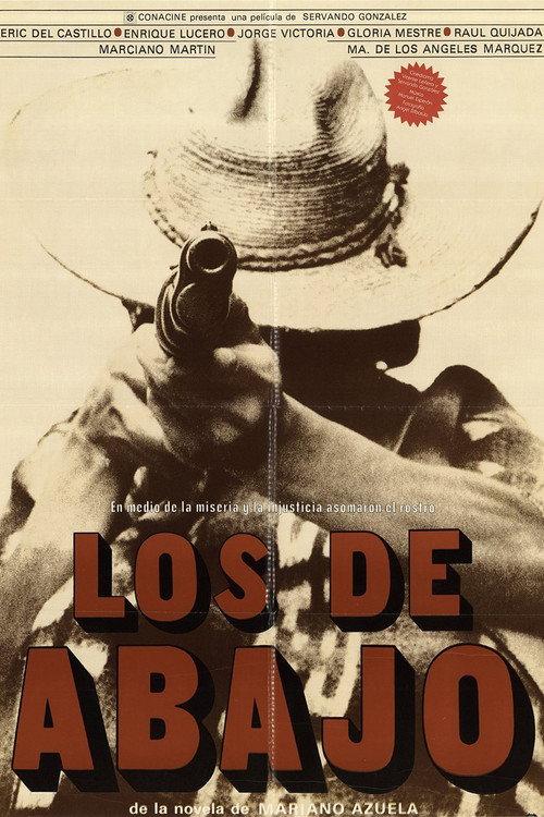 Los de abajo 1977 official movie poster