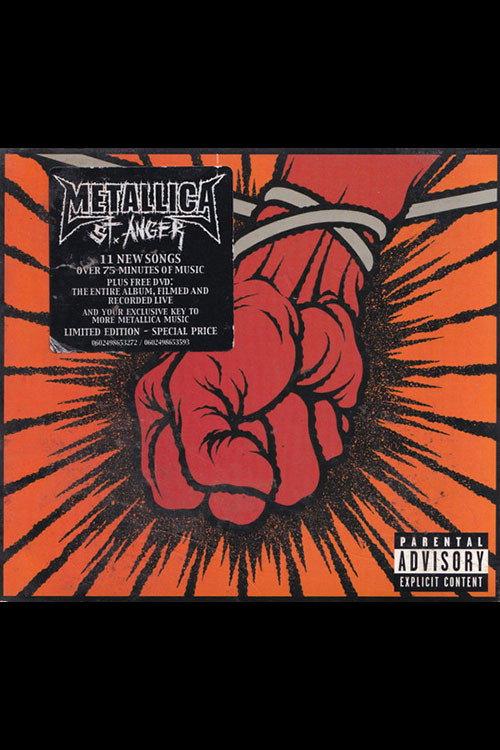 Metallica: St. Anger Rehearsals 2003 official movie poster
