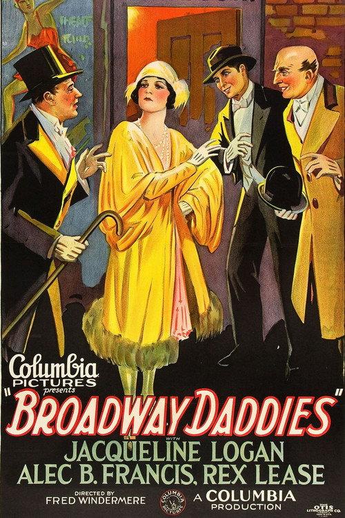 Broadway Daddies 1928 official movie poster