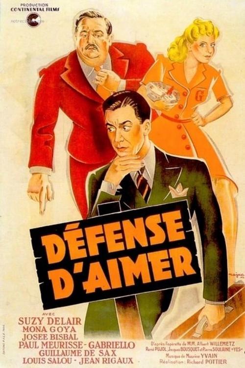 Forbidden to Love 1942 official movie poster