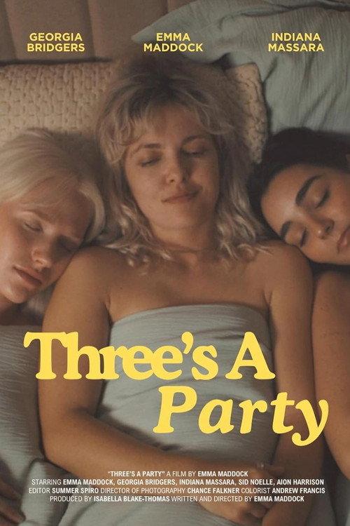 Three's A Party 2025 official movie poster