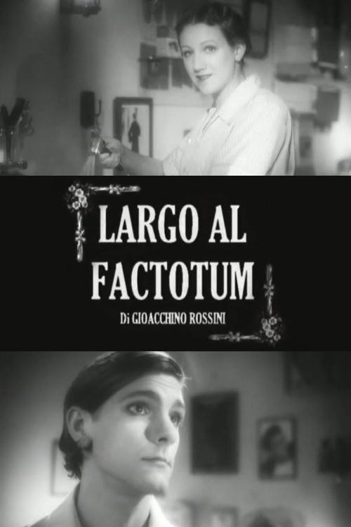 Largo al factotum 2009 official movie poster