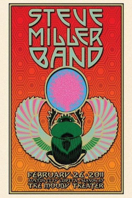 Steve Miller Band - Live at Austin City Limits 2012 official movie poster