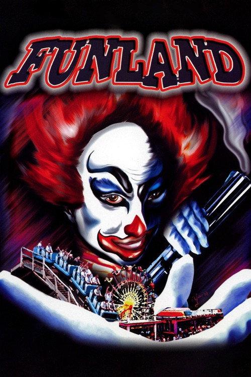 Funland 1987 official movie poster