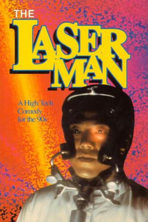 The Laser Man 1988 official movie poster