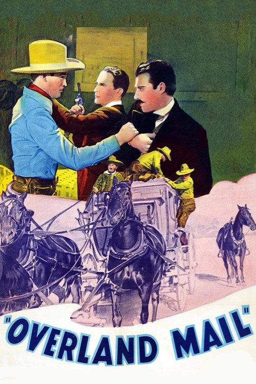 Overland Mail 1939 official movie poster
