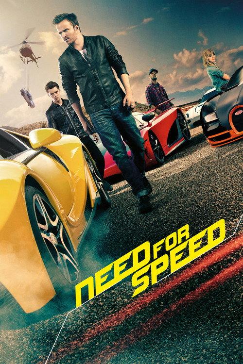 Need for Speed 2014 official movie poster