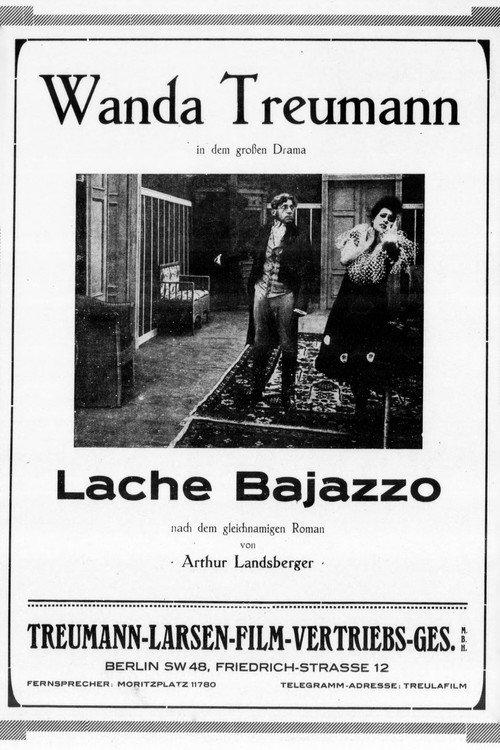 Lache Bajazzo 1917 official movie poster