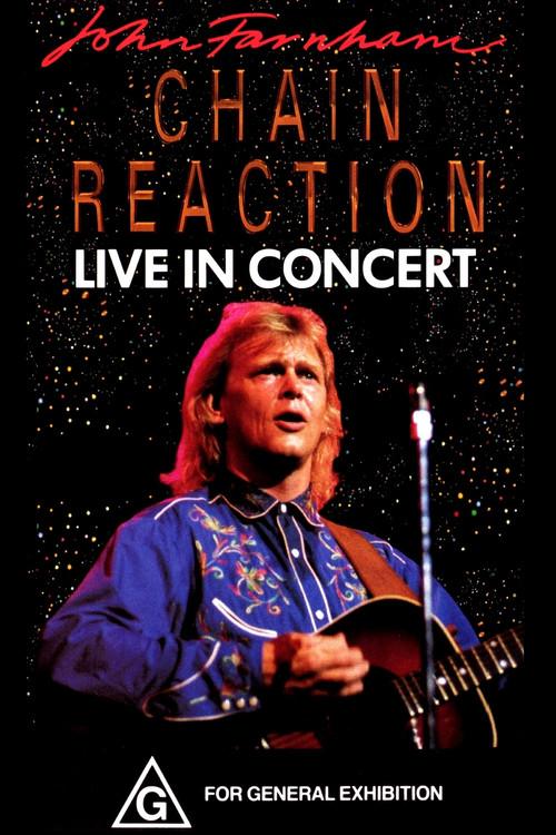 John Farnham: Chain Reaction - Live in Concert 1991 official movie poster