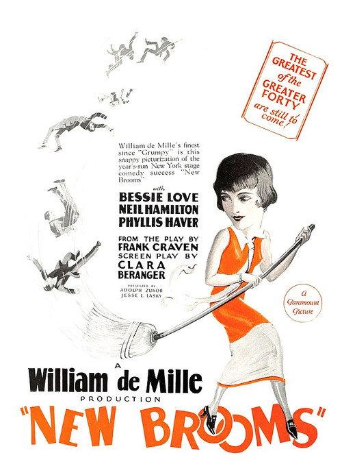 New Brooms 1925 official movie poster