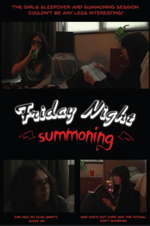 Friday Night Summoning 2024 official movie poster
