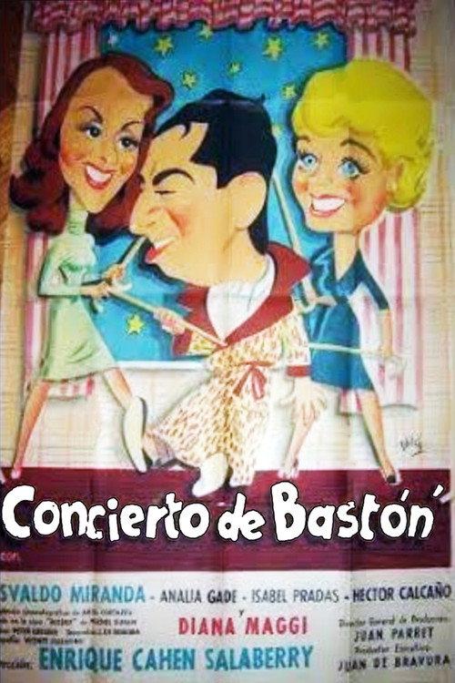 Cane concert 1951 official movie poster