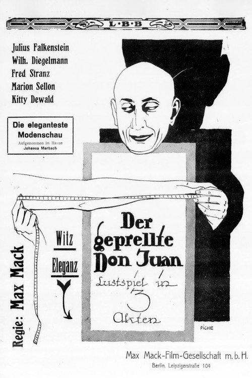 Der geprellte Don Juan 1918 official movie poster