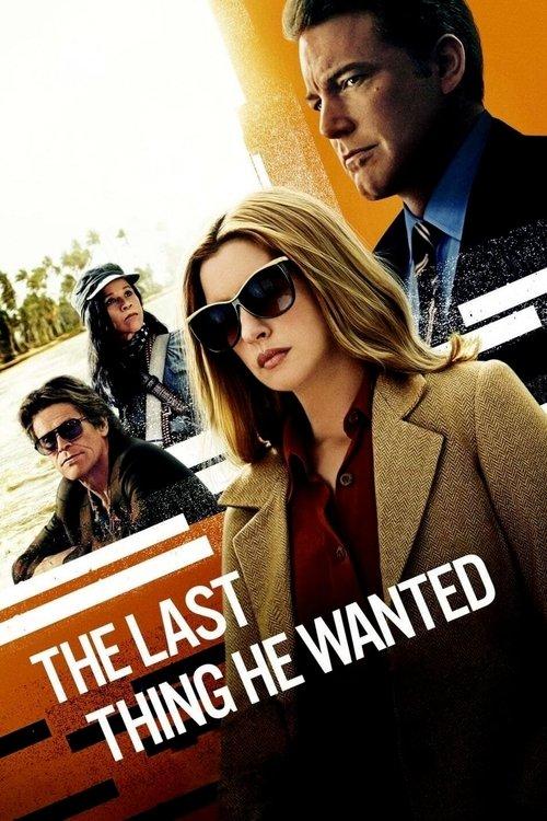 The Last Thing He Wanted 2020 official movie poster