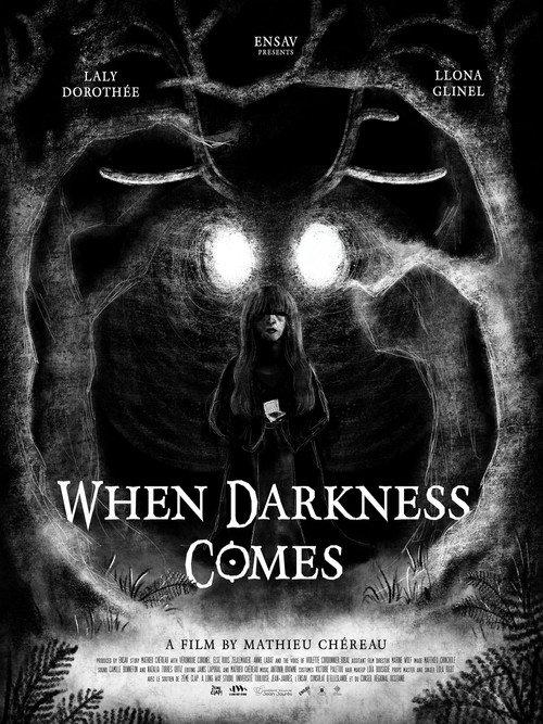 When Darkness Comes 2025 official movie poster