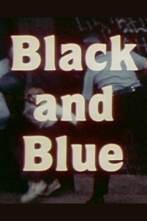 Black and Blue 1987 official movie poster