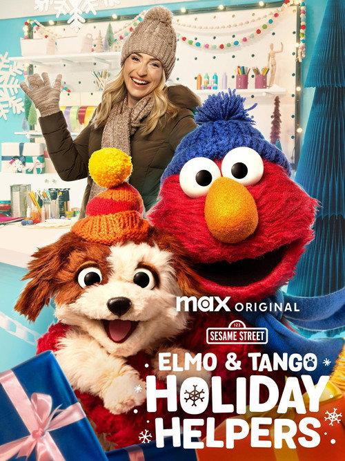 Sesame Street Elmo & Tango Holiday Helpers 2023 official movie poster