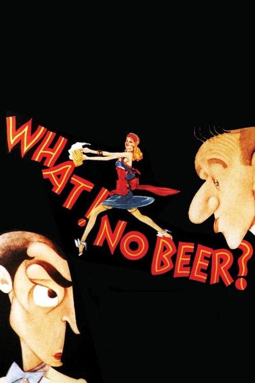 What! No Beer? 1933 official movie poster