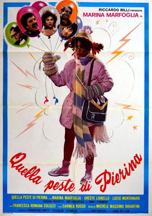 Quella peste di Pierina 1982 official movie poster