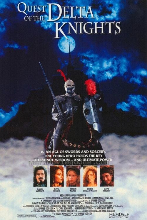 Quest of the Delta Knights 1993 official movie poster