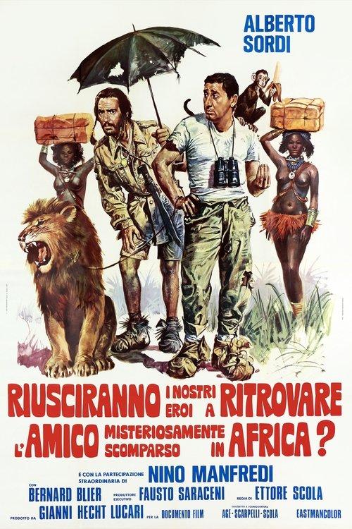 Will Our Heroes Be Able to Find Their Friend Who Has Mysteriously Disappeared in Africa? 1968 official movie poster