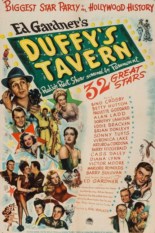 Duffy's Tavern 1945 official movie poster
