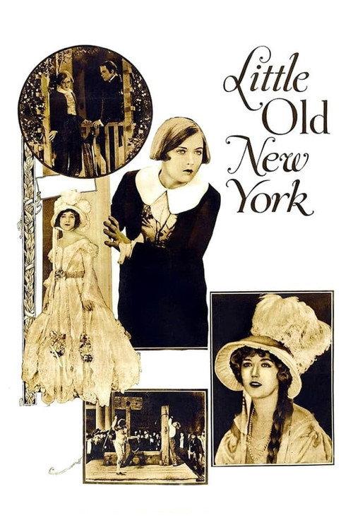 Little Old New York 1923 official movie poster